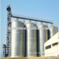 Hopper bottom grain storage steel silo for sale